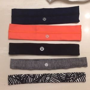 5 lululemon headbands